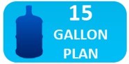 15-Gallon Bottled Water Delivery Plan