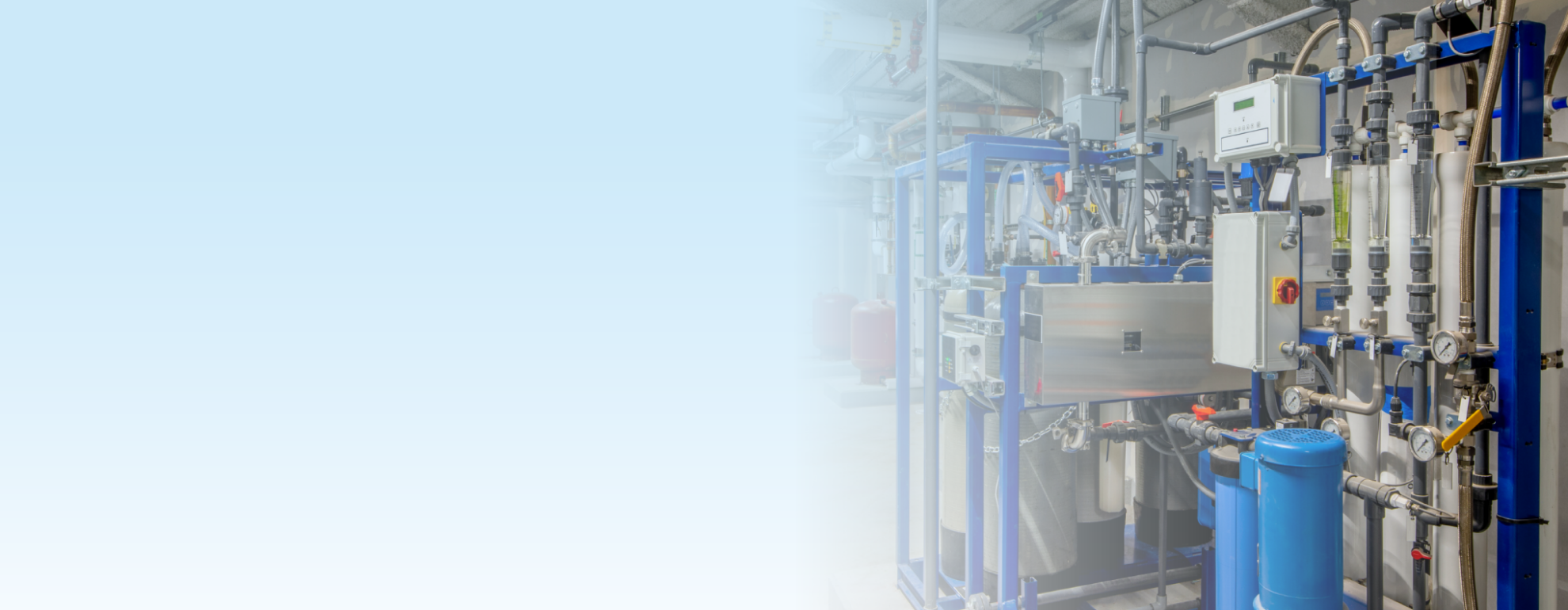 commercial and industrial banner for culligan